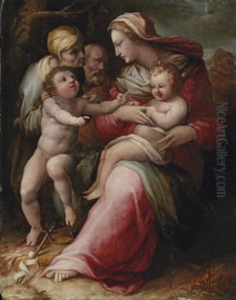 The Holy Family With Saint Elizabeth And The Infant Saint John The Baptist - view 1