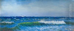 Sea by Wladimir (Wlodzimierz) Nalecz