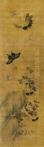 Flowers And Butterflies by Nam Kyaewoo