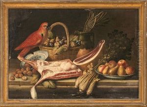 Bodegones (pair) by Giacomo Nani