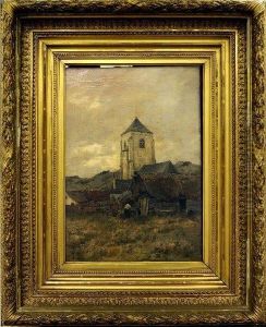 [paysage Avec Tour] by Frantz Binje