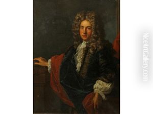 Portrait Of A Gentleman, Bust-length, In A Lace Cravat