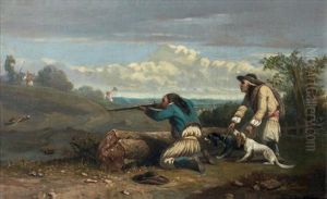 Scene De Chasse Au Renard En Bretagne