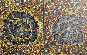 Bush Banana Dreaming (a Pair Of Works)
