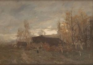 Retour A La Chaumiere by Franz Binje