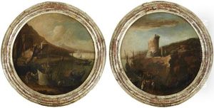 A Couple Of Scenery by Filippo Napoletano