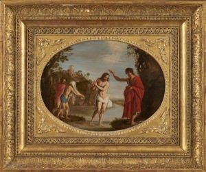 Le Bapteme Du Christ by Filippo Napoletano