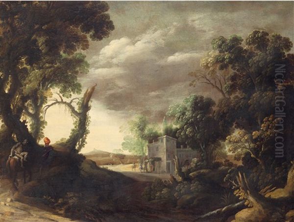 Paesaggio Con La Parabola Del Buon Samaritano - view 1