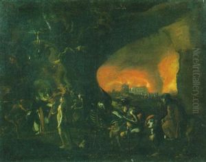 Le Tentazioni Di Sant'antonio Abate by Filippo Napoletano