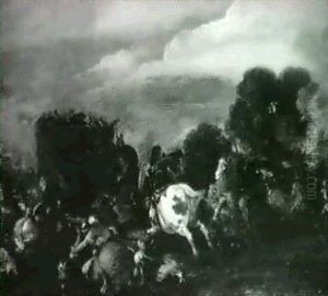 Battle Scene by Filippo Napoletano