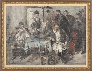 Musicians by Aurel Naray