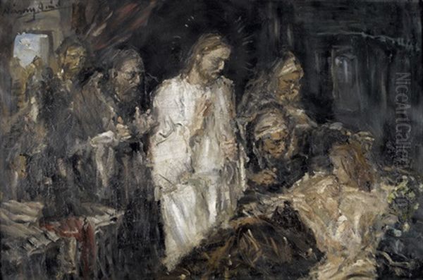 Die Auferweckung Der Tochter Des Jairus - view 1