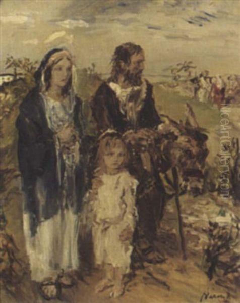 Rest On The Flight Into Egypt - view 1