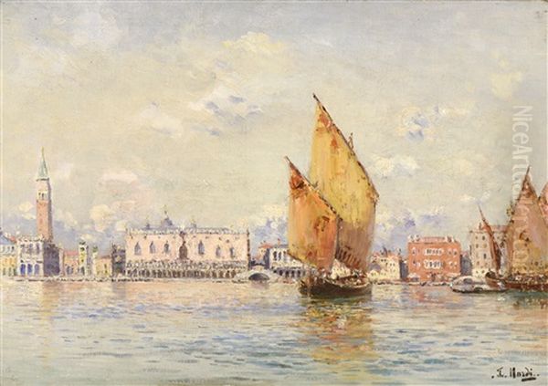 Bateaux Dans La Lagune De Venise - view 1