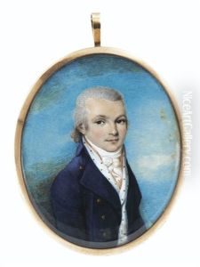 Portrait De Jeune Homme by Edward Nash