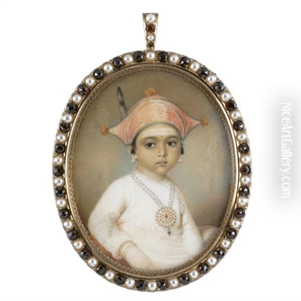 Portrait Of Mooda Maji Of Coorg - view 1
