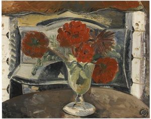 Dahlias by Paul Nash