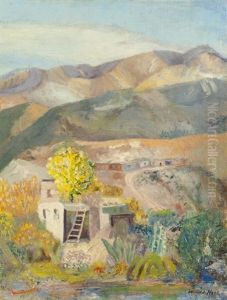 Near Tesuque by Willard Nash