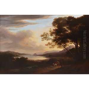 Dumbarton Rock On The Clyde by Alexander Nasmyth