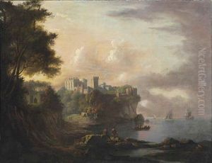 A View Of Culzean From The North by Alexander Nasmyth