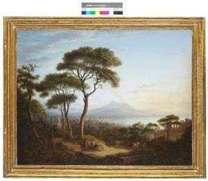 Veduta Di Napoli Da Posillipo; Veduta Della Costa Sorrentina (a Pair)
