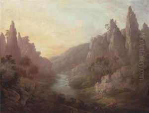 A Capriccio View Of Dovedale, Derbyshire