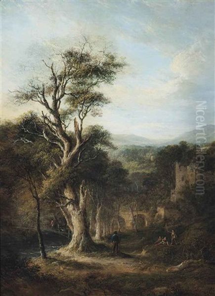 The Old Oak Of Aberdour, Fife - view 1