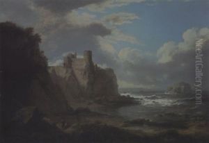 Tantallon Castle, East Lothian by Alexander Nasmyth