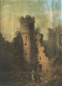 Old House, Colinton by Alexander Nasmyth