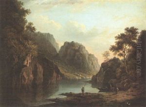 Fishing In The Highlands by Alexander Nasmyth