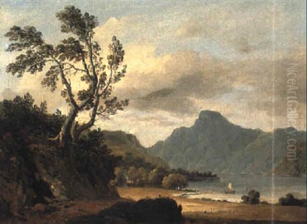 Landscape With View Of Loch Lomond - view 1
