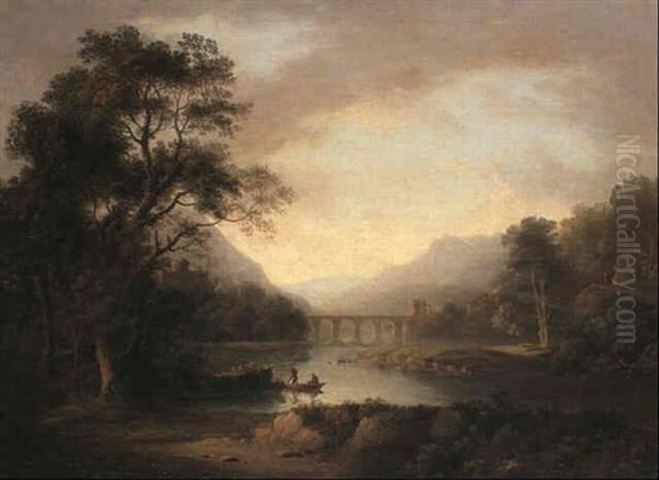 A Bridge Over A River - view 1