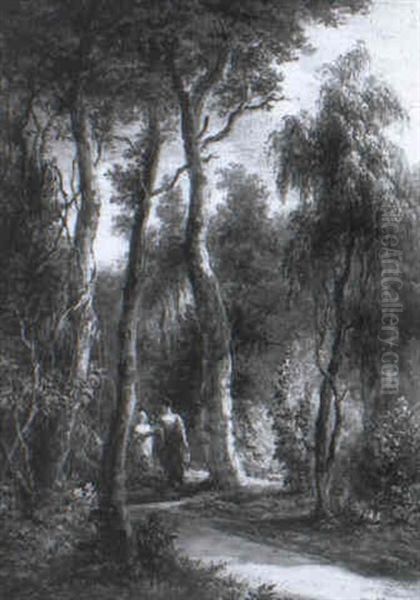 Garden At Clapton, Near London - view 1