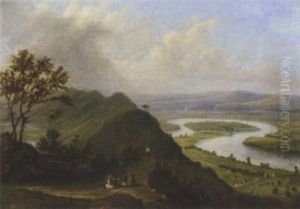 Where Two Rivers Meet, The Severn And Avon, Near Newnham
