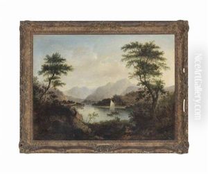 View To Ben Lomond, Ben Vorlich Beyond, From Inchfad, Dumbartonshire by Barbara Nasmyth