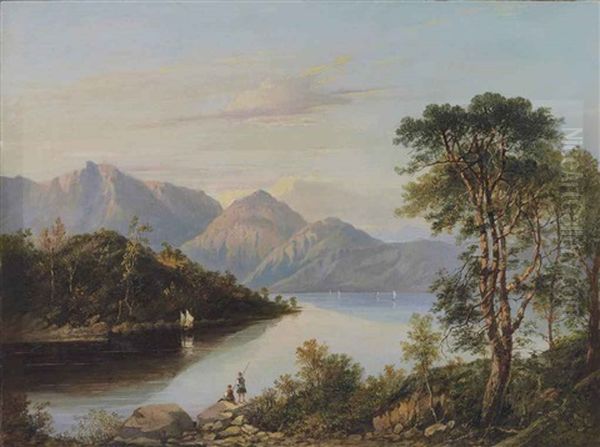 A Highland Loch Landscape - view 1