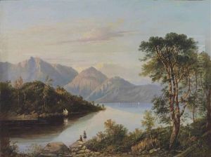 A Highland Loch Landscape by Charlotte Nasmyth