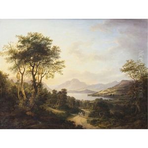 A Highland Loch At Sunset by Jane Nasmyth