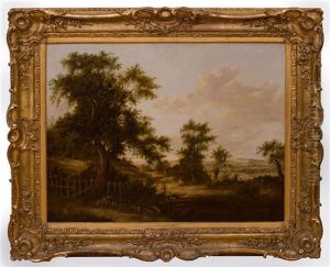 Landscape, Pool And Tree by Patrick Nasmyth