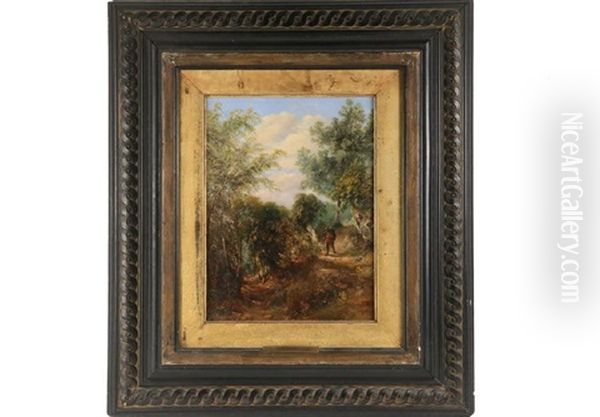 Scottish Landscape With Hunter - view 1