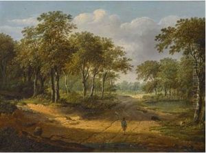 A View In Surrey by Patrick Nasmyth