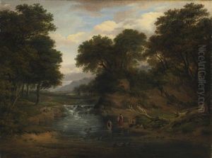 Washers In A Stream Washers In A Stream