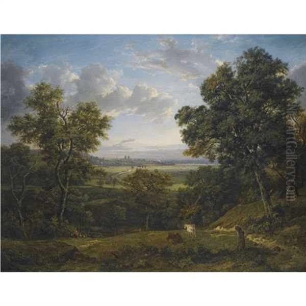 View Of Greenwich (from Charlton Wood, Near Woolwich) - view 1