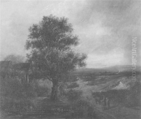 Untitled - Couple Walking On A Wooden Lane - view 1