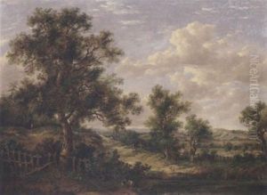 Landscape Near Godstone, Surrey by Patrick Nasmyth