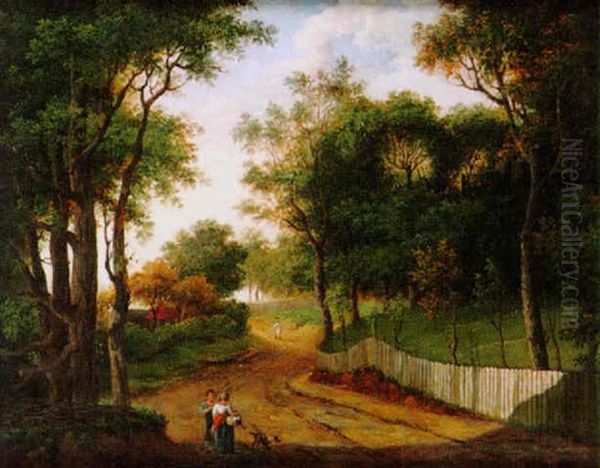 A Kentish Lane - view 1