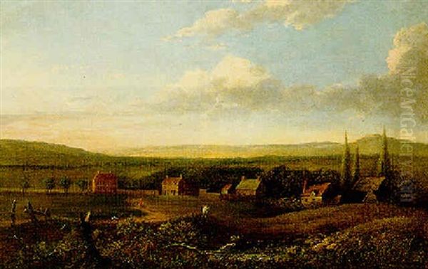 A Rural Village In An Extensive Landscape - view 1