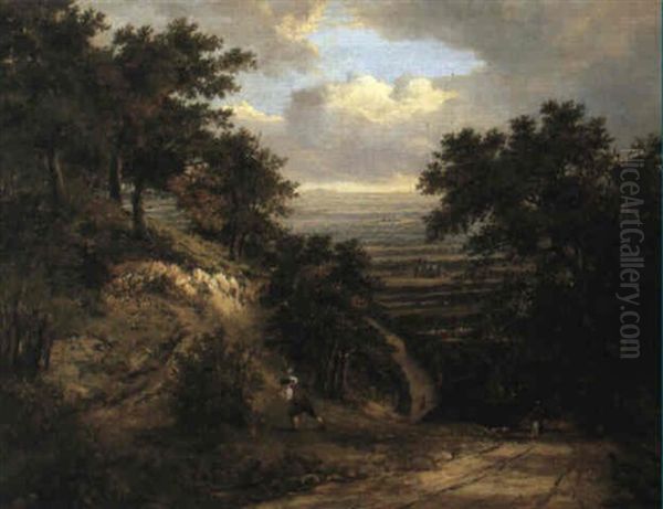 The Weald Of Kent From River Hill, Sevenoaks - view 1