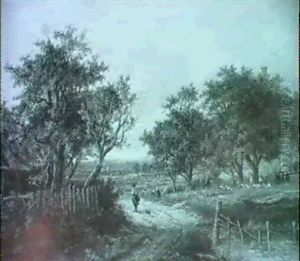 View Near Reigate, Surrey by Patrick Nasmyth