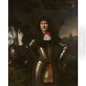 Portrait Of A Commanding Officer by Pieter Nason